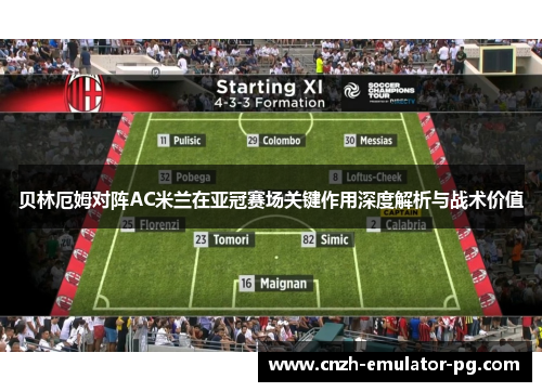 贝林厄姆对阵AC米兰在亚冠赛场关键作用深度解析与战术价值